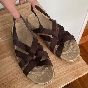 New without tags crocs sandals